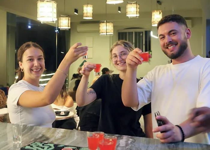 ホステル Gspot & Triangles Pizzeria *